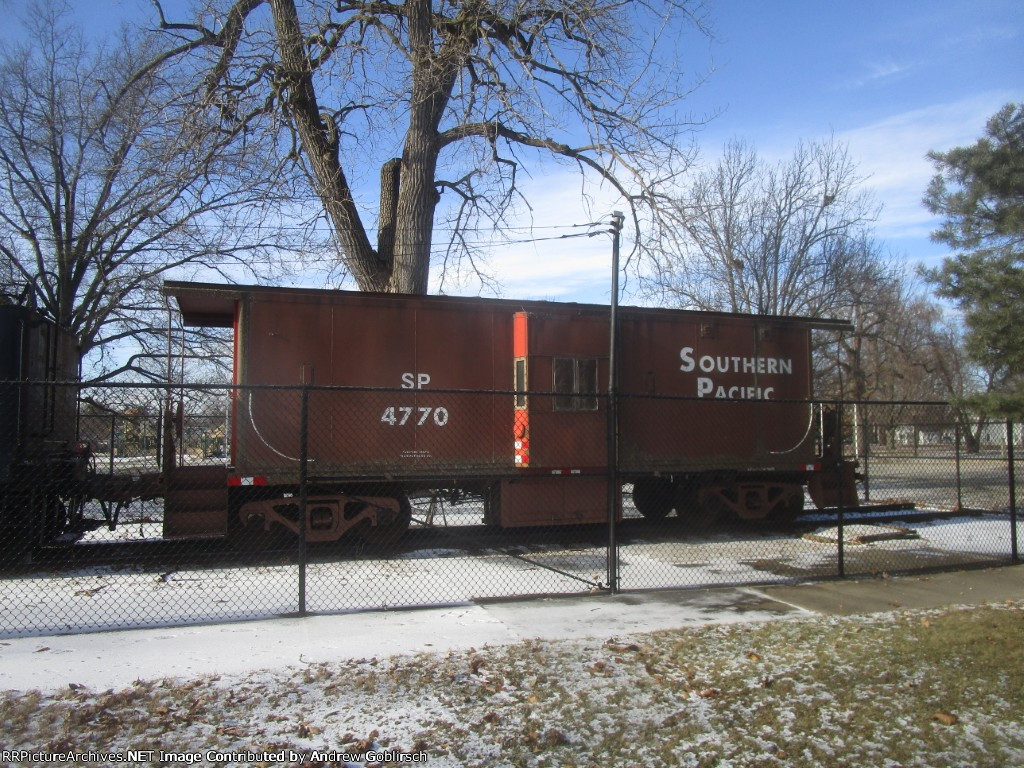 SP 4770 in the Snow